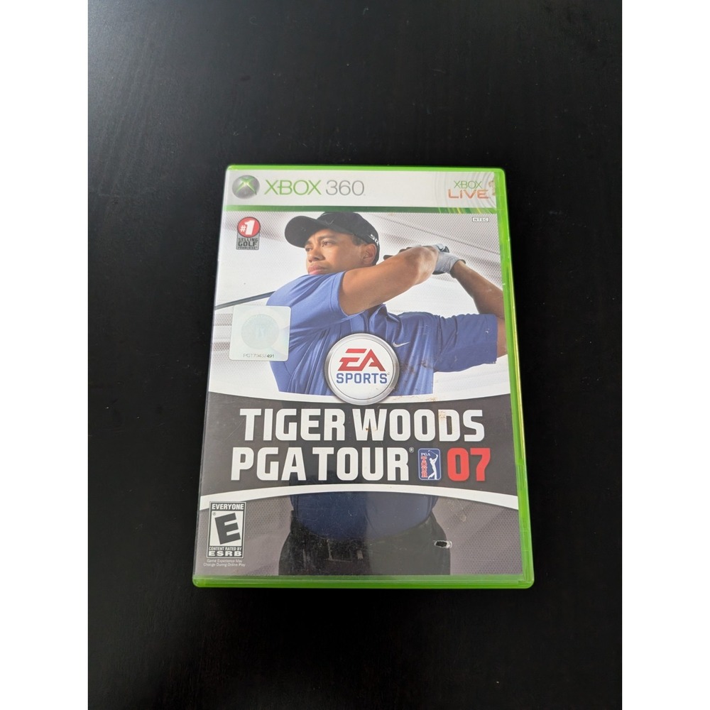 Tiger Woods PGA Tour 07 (Microsoft Xbox 360, 2006) No Manual -TESTED